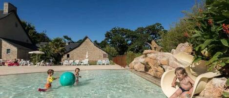 Indoor pool, a heated pool