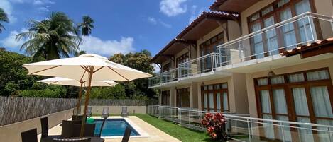 Façade de l’hébergement