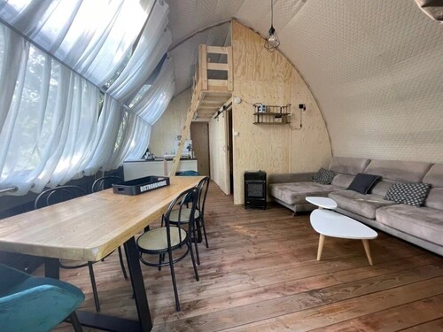 ZEcamping 3* toboggans chiens acceptés locatif LV BBQ 60m2 6 pers