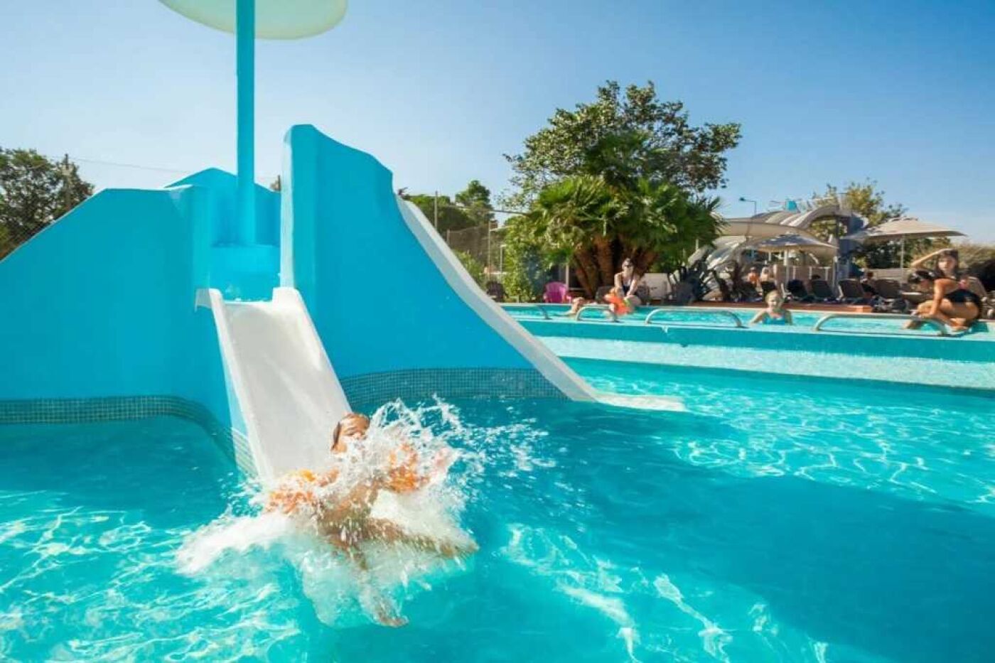 Una piscina climatizada