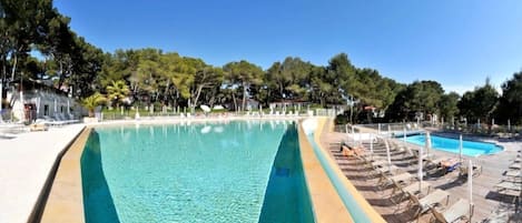Una piscina climatizada