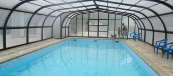 ZEcamping 4* piscine couverte piscine chauffée mobil-home TV 24m2