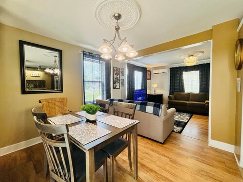 2-bedroom apartment in charming Bridgewater with AC, WiFi., washer/dryer & more