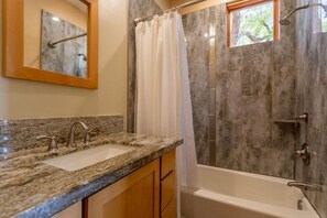 Shower, hair dryer, towels - Casa Carefree (3-Bedroom Home) with Pool - Pets Allowed by RedAwning (Carefree)