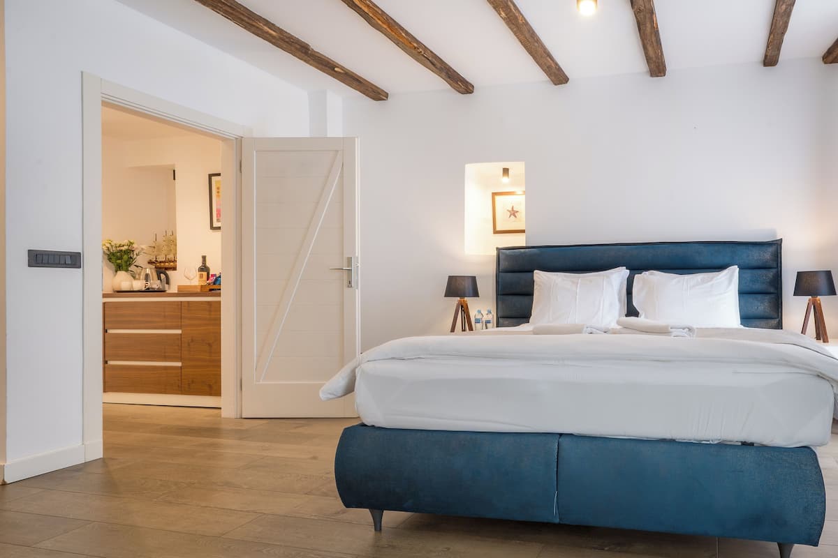 Classic junior suite / Annex B | Een kluis op de kamer, een strijkplank/strijkijzer, gratis wifi