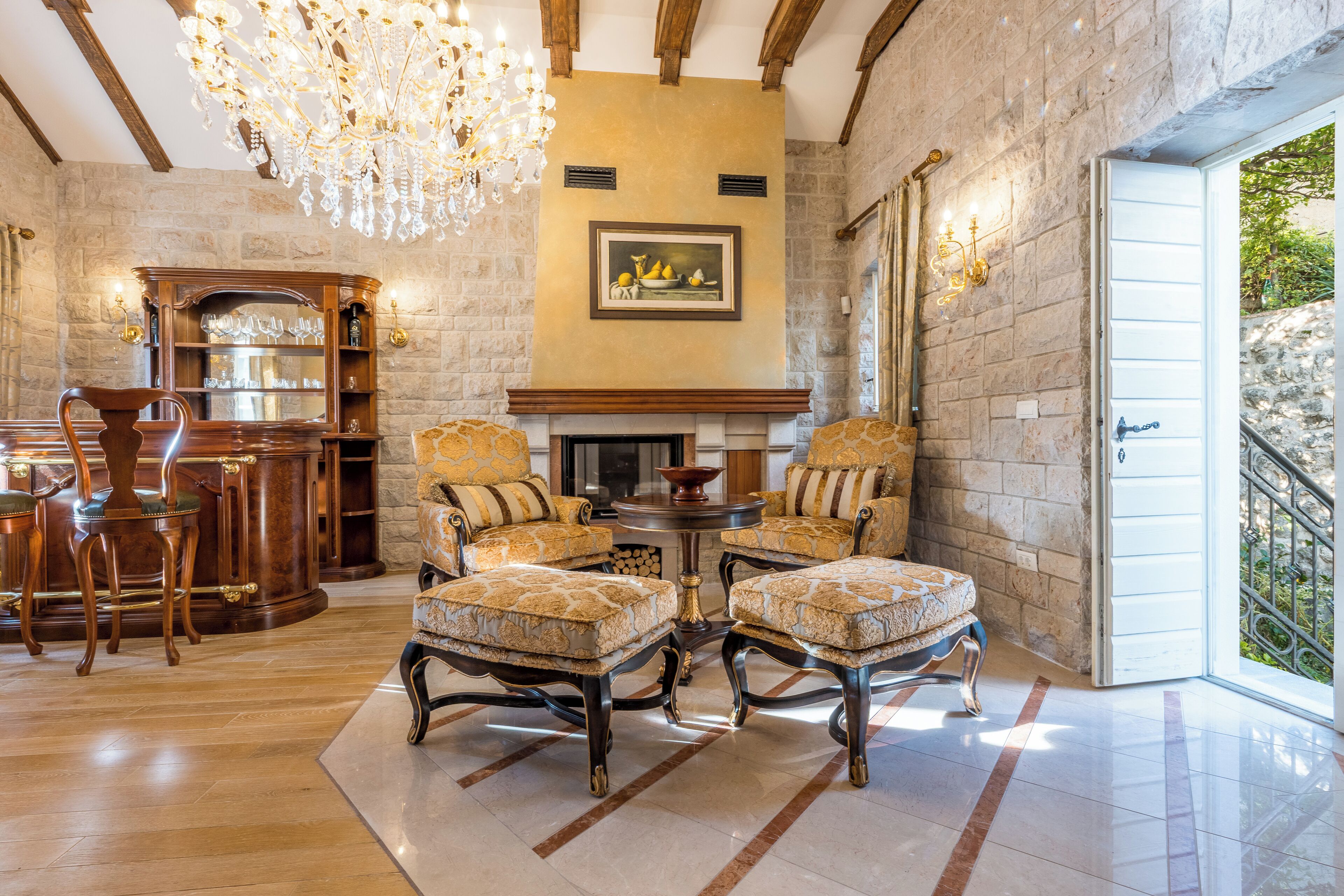 Villa Signature | Zona de estar | Suelo radiante