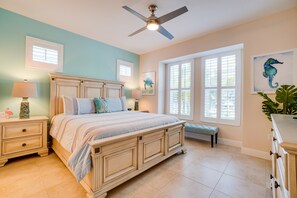 Primary Bedroom 1 - Resort Pool & Splash Pad, Bikes, Near AMI Beaches (Bradenton)