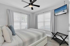 2 habitaciones, tabla de planchar con plancha y wifi gratis 