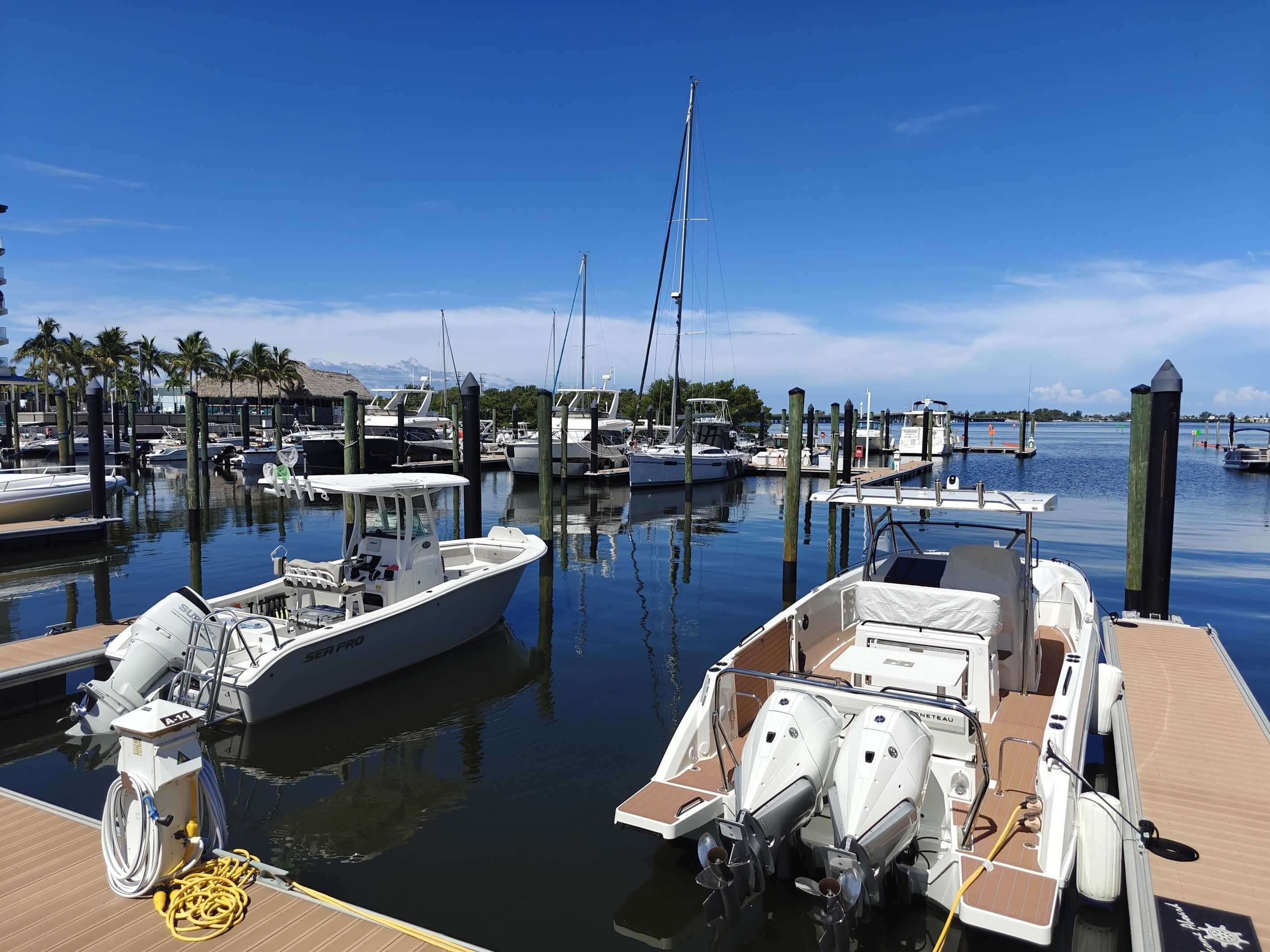 Marina on site