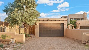 Exterior - Restored Adobe Casita · Big Views · Walk to Plaza (Santa Fe)