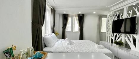 1 Schlafzimmer, Bügeleisen/Bügelbrett, WLAN, Bettwäsche