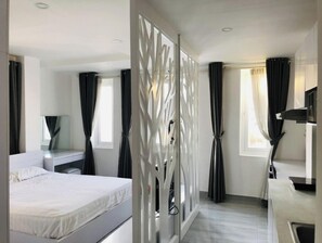 1 Schlafzimmer, Bügeleisen/Bügelbrett, WLAN, Bettwäsche