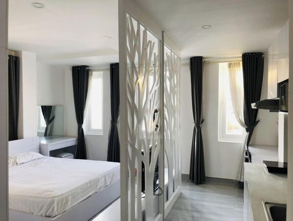 1 bedroom, iron/ironing board, WiFi, bed sheets