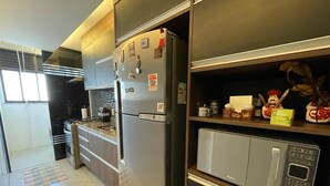 ดีลักซ์อพาร์ทเมนท์, 2 ห้องนอน, วิวอ่าว | ครัวส่วนตัว | เตาปิ้งขนมปัง