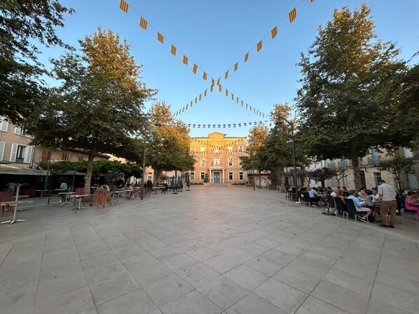 Outdoor dining - Cœur de Vidauban - Appt climatisé proche activités (Vidauban)