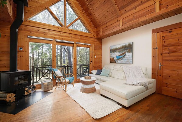 Smart TV, fireplace, books - Yoho - Refuge en Nature Avec Foyer - spa (Chertsey)