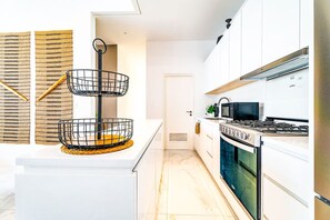 Fridge, microwave, oven, stovetop - Elevate Your Vacation in Cabo Luxury Best Location (Cabo San Lucas)