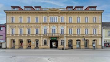 Blick von der Unterkunft