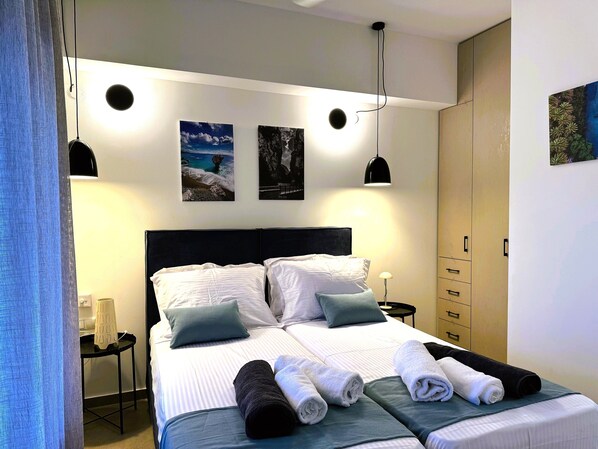 2 bedrooms, desk, iron/ironing board, free WiFi