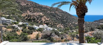 Luxury village house with private pool and sea view in beautiful South Crete