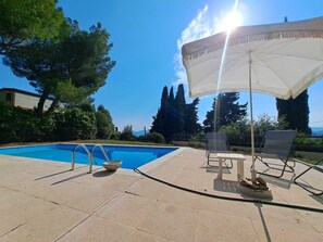Pool - 4 BR Villa with Pool, Sea View, AC, Parking... - BENAKEY (Le Cannet)