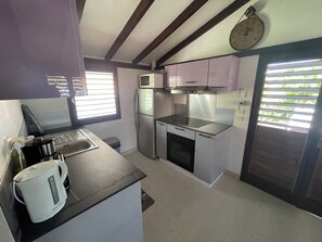 Private kitchen - Bungalow " Kaz Anthurium (Les Anses-d'Arlet)