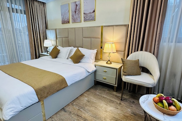 Camera Presidenziale, vista giardino | Ferro/asse da stiro, Wi-Fi gratuito