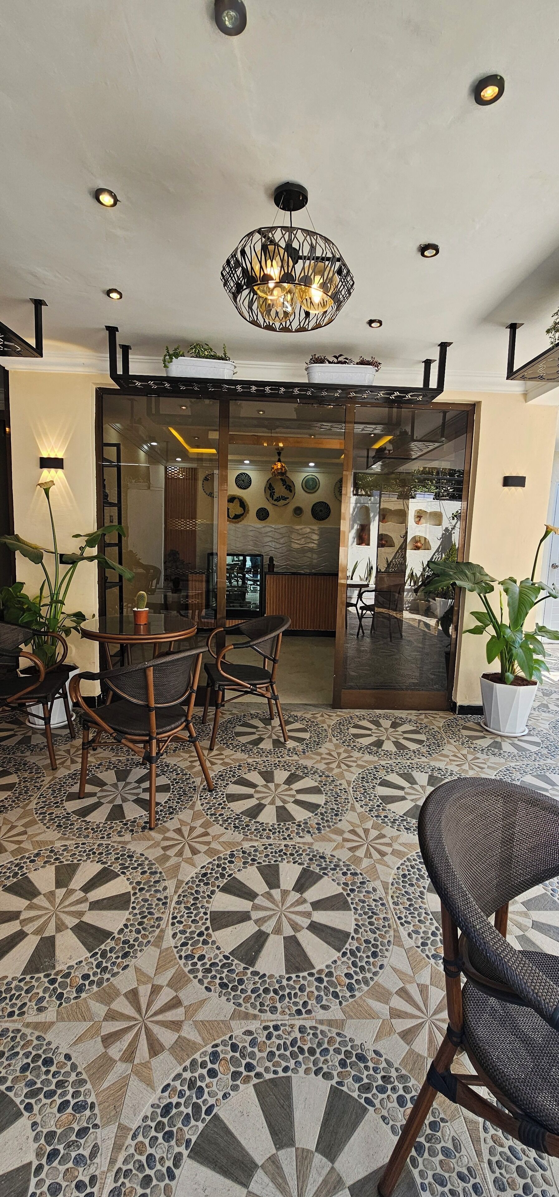 Área para banquetes al aire libre