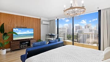 1 soverom, skrivebord og wi-fi