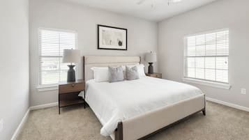 Lejlighed - 2 soveværelser | Individuelt design, individuel indretning, strygejern/strygebræt