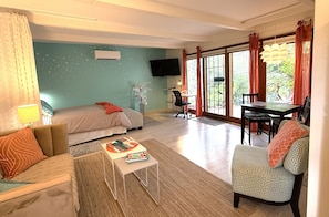 1 Schlafzimmer, Schreibtisch, Bügeleisen/Bügelbrett, kostenloses WLAN