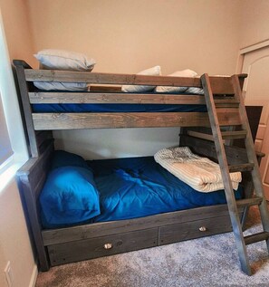 3 chambres, bureau, Wi-Fi, draps fournis