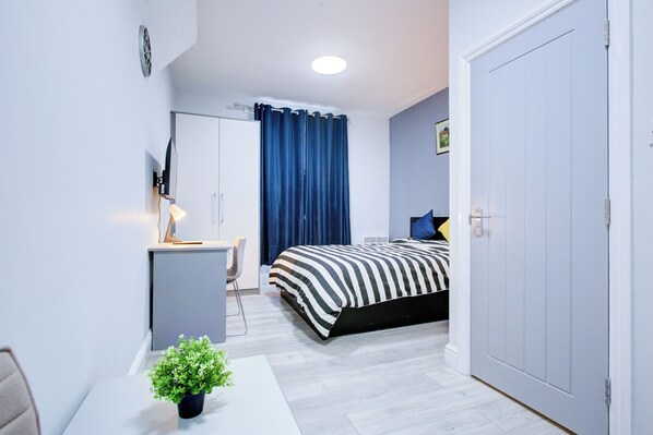 1 غرفة نوم ومكتب