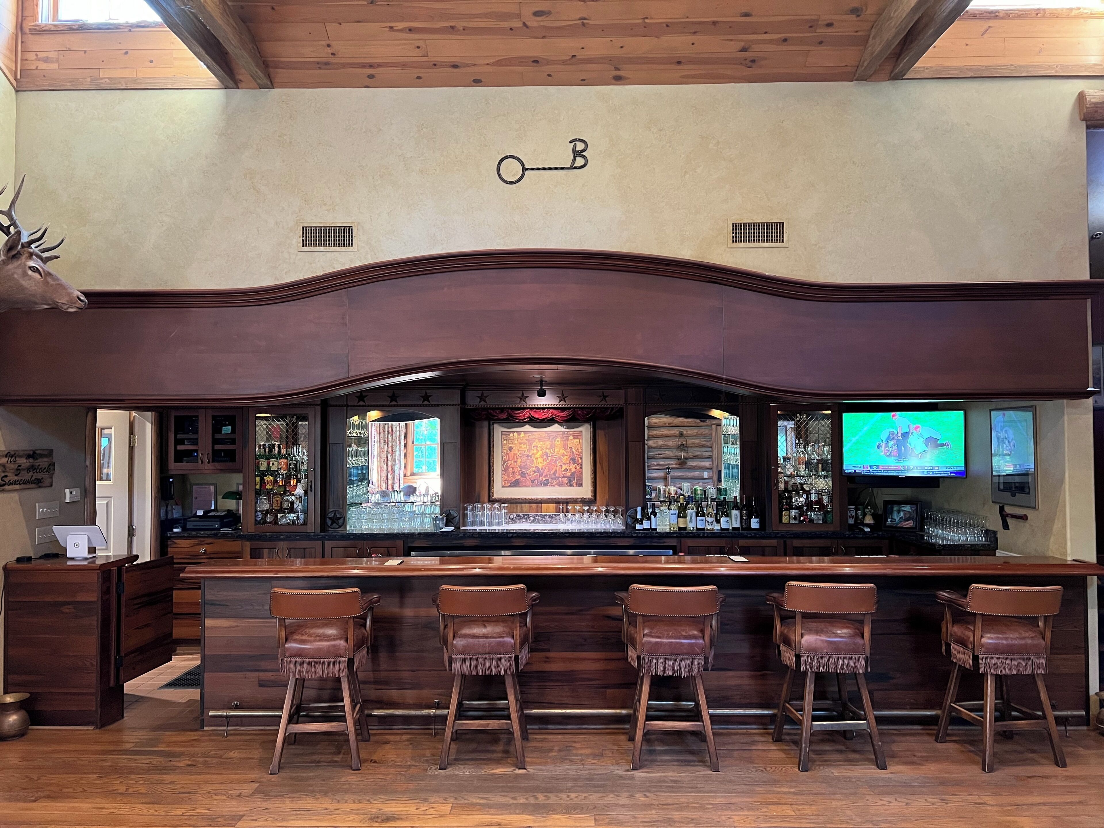 Bar (in der Unterkunft)