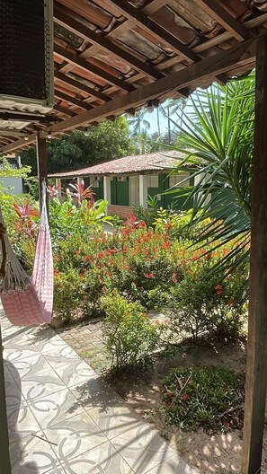 Standard Double Room, Garden View | Terrace/patio - Pousada Pipamor (Tibau do Sul)