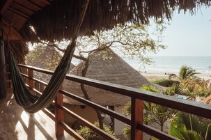 Family Quadruple Room, Partial Ocean View | Balcony view