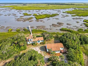 Exterior - Private Island- 2 Houses -Across Quiet Beach -Surfing at Washout -Sunsets on the Deck (Folly Beach)