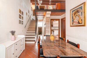 Dining - GuestHost - Large renovated apartment for 4 people, on three levels of a detached house and located in the historic center of Pesaro (ZTL), just 15 minutes walk from the sea and the station.The apartment enjoys a unique atmosphere with exposed beams and  (Pesaro)