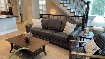 Smart TV, fireplace, printers