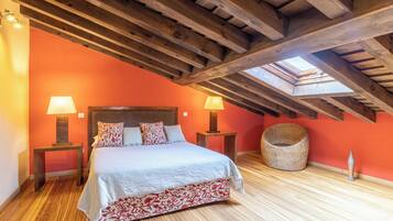 2 slaapkamers, een strijkplank/strijkijzer, gratis wifi, beddengoed