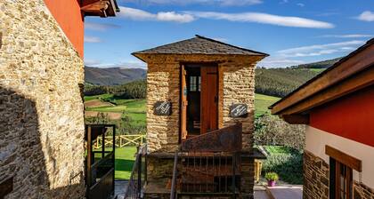 Apartment 'C De Alborada Del Eo' with Mountain View, Private Garden and Wi-Fi