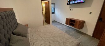 Suites de Lujo Nuevas, Recién Remodeladas a 5 min en Carro del Estadio Azteca