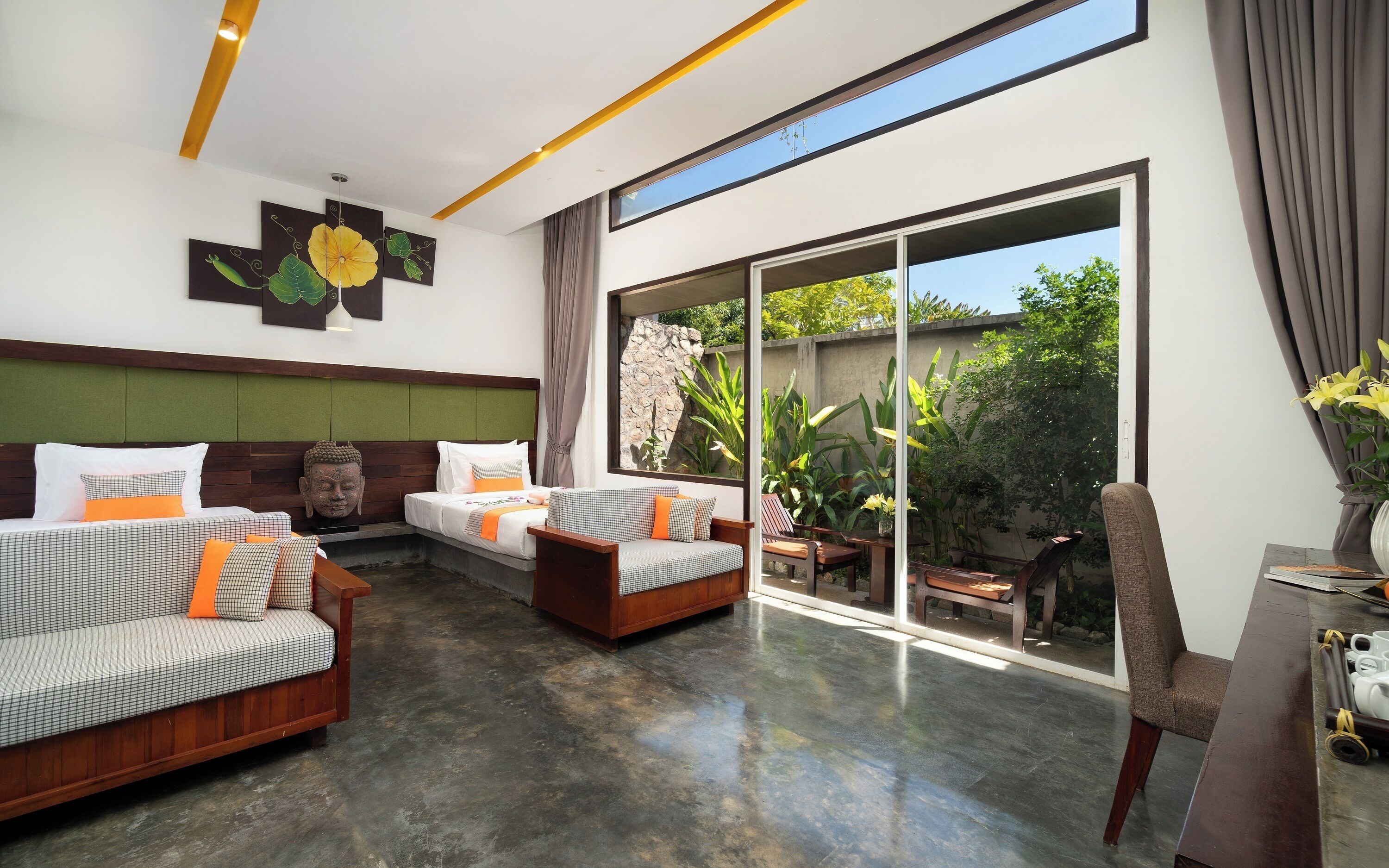 Twin Room Terrace - Free Bus Station Pickup | View from room