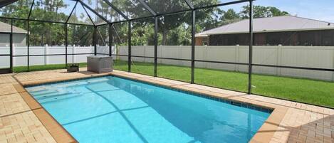 Una piscina climatizada