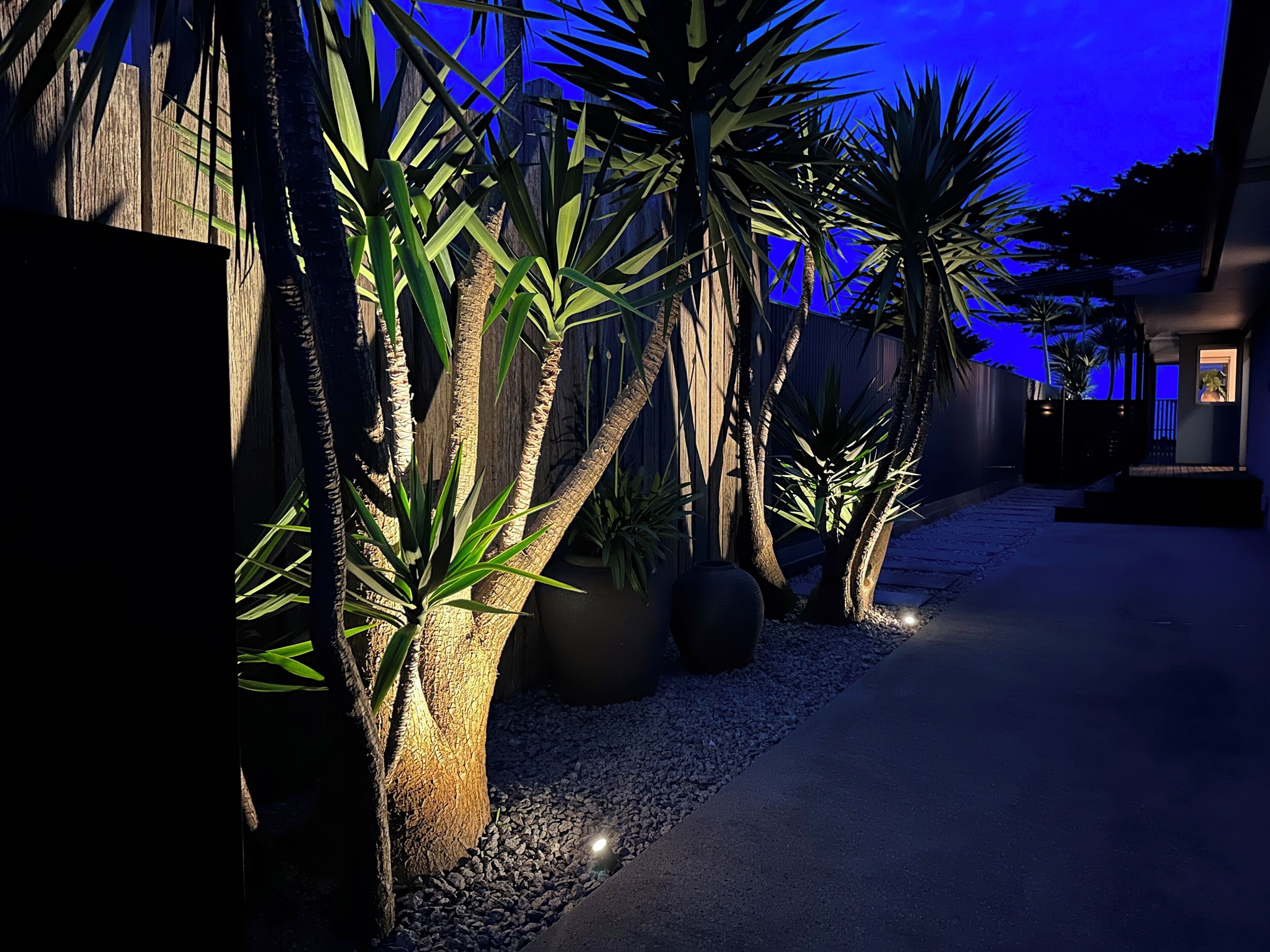 Overnattingsstedets uteområder