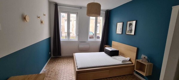 2 makuuhuonetta, Wi-Fi, vuodevaatteet