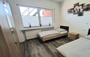 1 Schlafzimmer, kostenloses WLAN, Bettwäsche