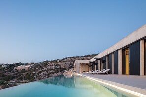 A heated pool - Coastal Villa Defined by Detail & Sleek Simplicity by etouri (Chania)