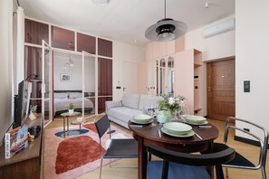 Διαμέρισμα, 1 Υπνοδωμάτιο, Κουζίνα | Κλινοσκεπάσματα