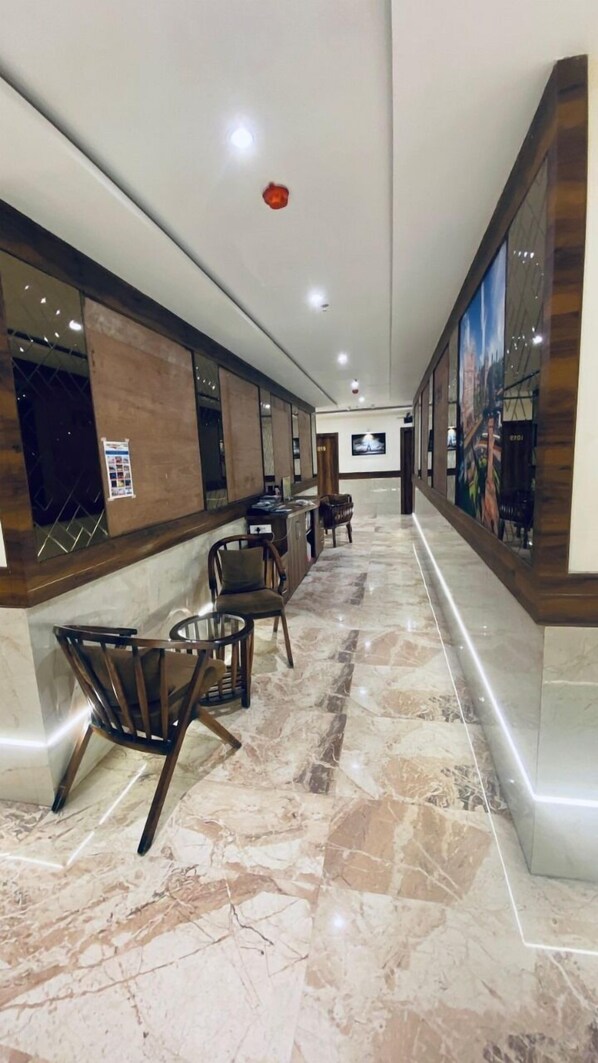 Sitzecke in der Lobby